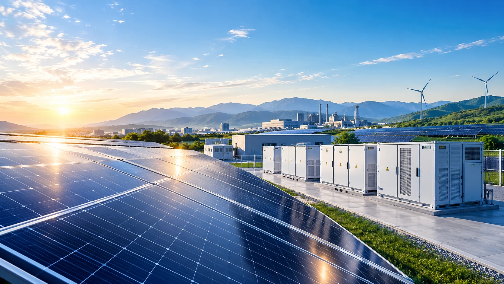 Integrated solar and storage energy landscape